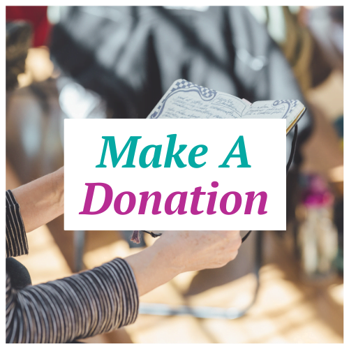 Make A Donation clickable banner