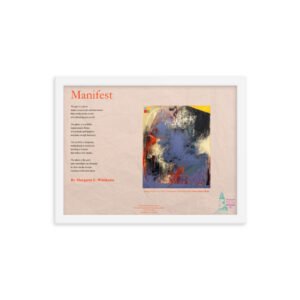 Manifest/Being Perfect Broadside